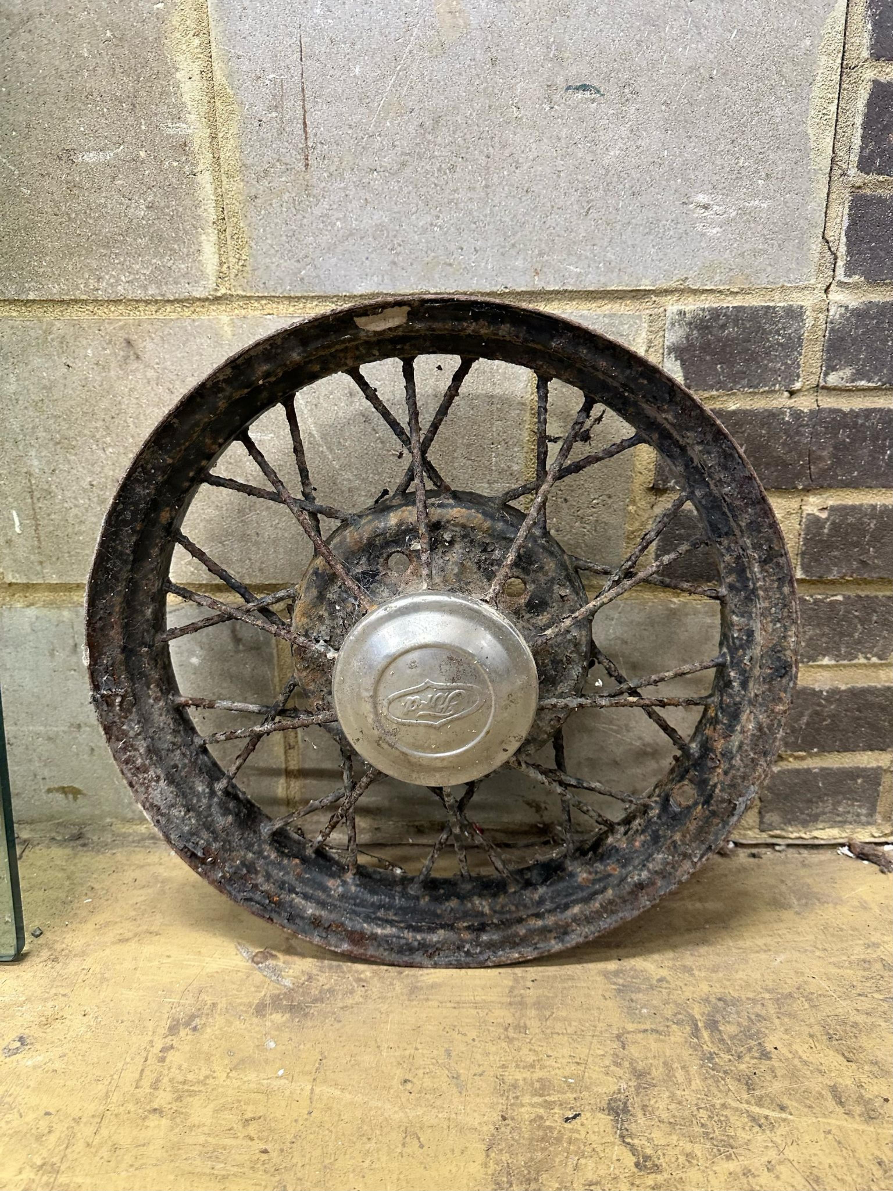 A 1936 Ford Model Y saloon, reg. no. CYM868, 885cc, dark green, odometer showing 93,057 miles. Restored by the late owner, to a very high standard and winner of seven Concours d’Elegance awards